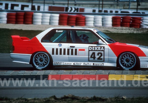 91 #42 BMW M3 Euser Cor