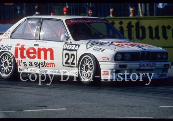 93 #22 Marco Werner BMW M3